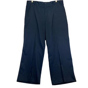 Nike Mens 38x30 ALTERED HEM 28" Length Golf Pants Dri-Fit Navy Blue Pockets